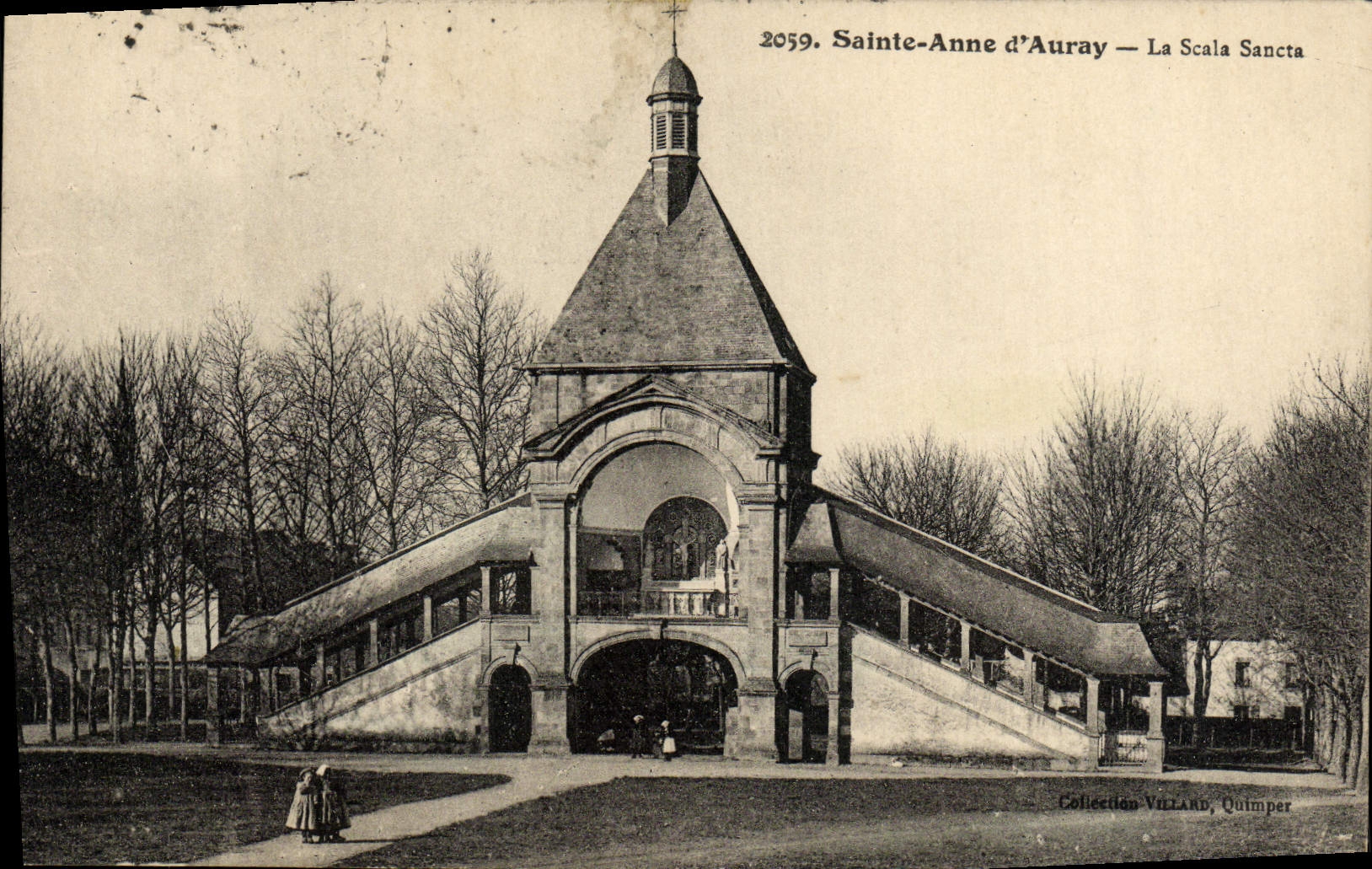 Sainte-Anne d'Auray — La Scala Sancta — Collection Villard, Quimper