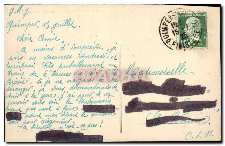 Sainte-Anne d'Auray — La Scala Sancta — Collection Villard, Quimper — Back
