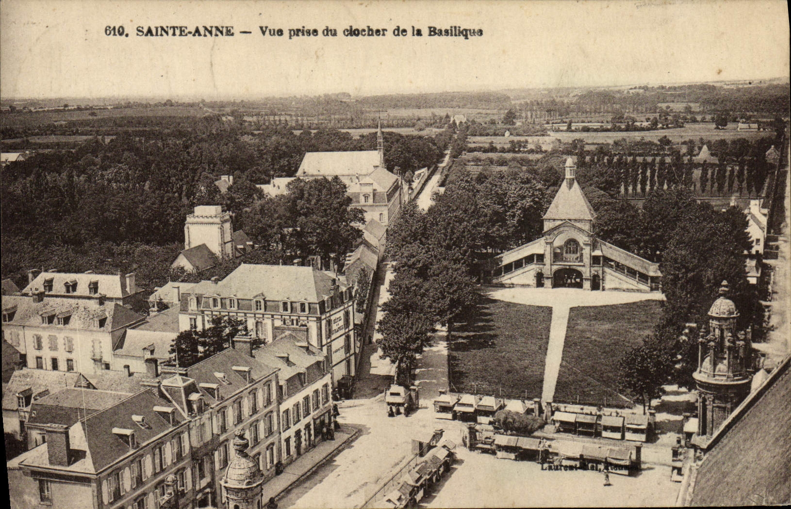 CPA Sainte Anne Vue Prise du Clocher de la Basilique