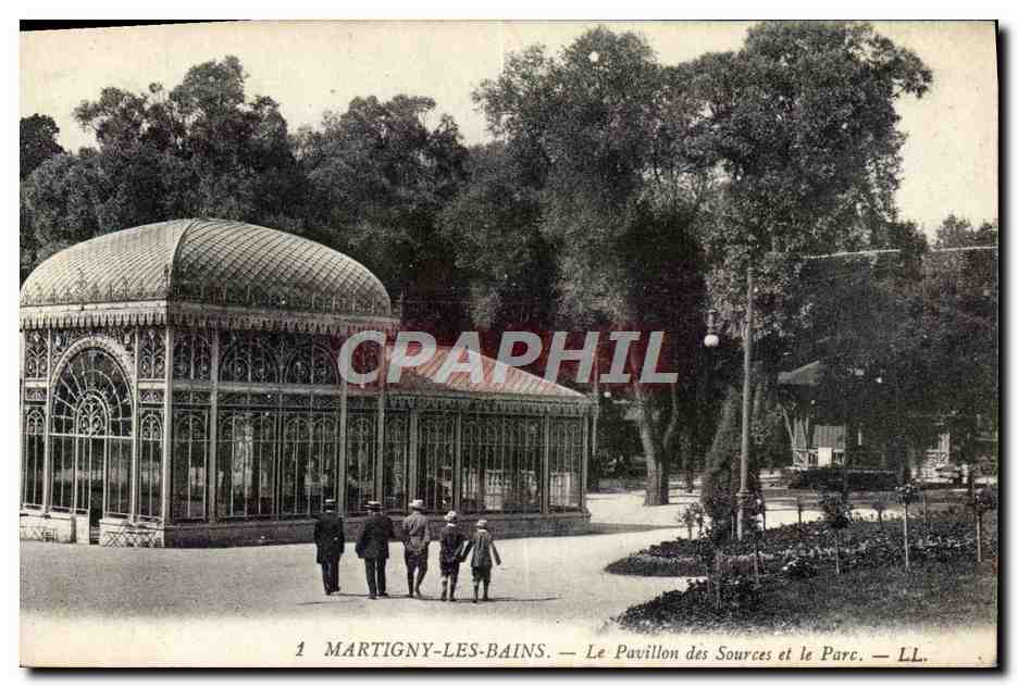 Martigny-les-Bains — Le Pavillon des Sources et le Parc — LL
