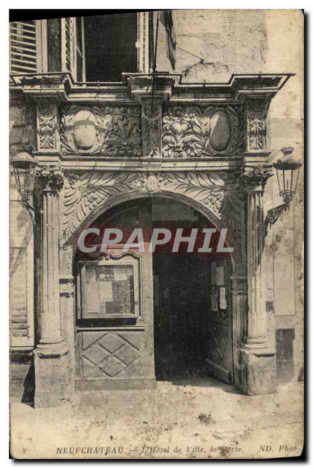 CPA Neufchateau L'Hotel de Ville