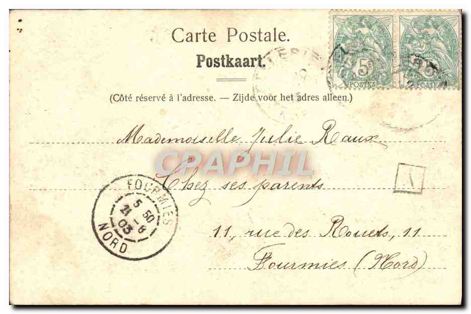 CPA Turnhout Hopital Ste Elisabeth  — Back