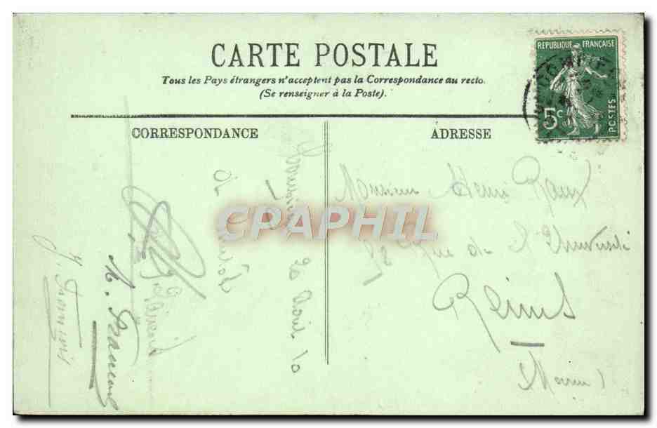 Compiegne — Vue dans le Parc — LL. n°76 — Reverso