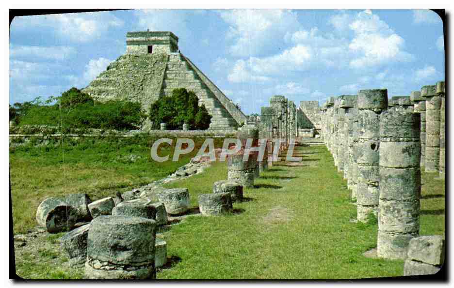 CPM Mexico el Templo de las Mil columnas y el castillo