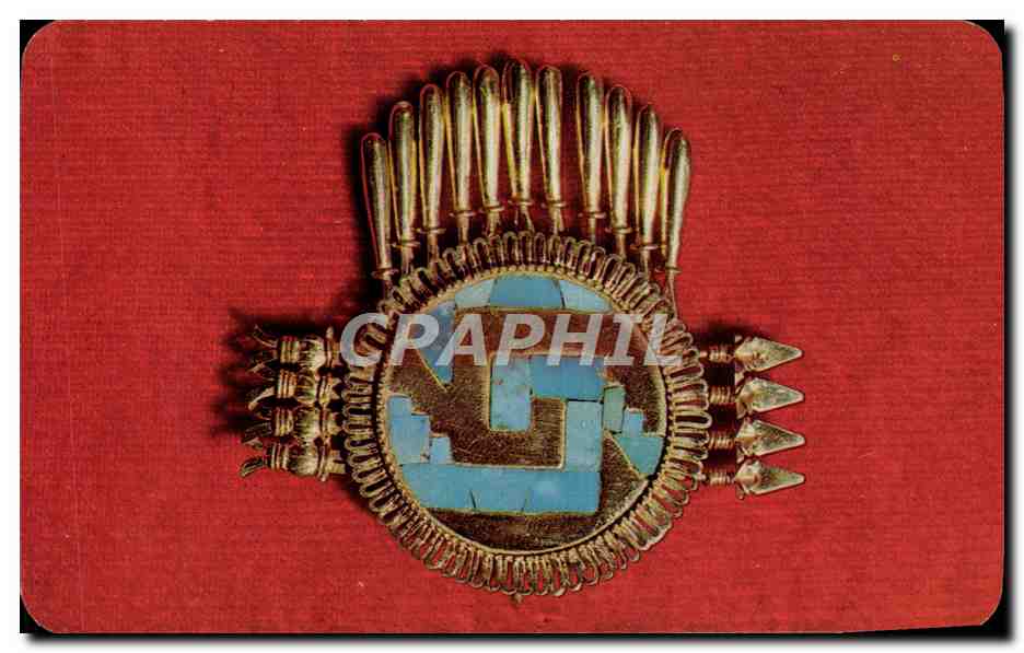 CPM Mexico Broche de Yanhitlan de la Cultura Mixteca