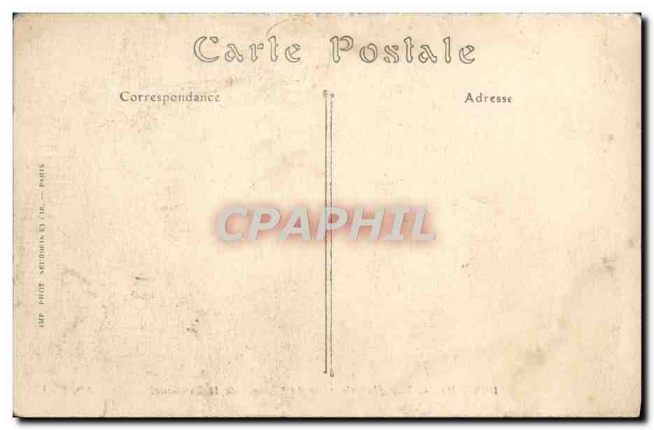 CPA Domremy Vue Generale Prise du Chemin de la Basilique — Rückseite