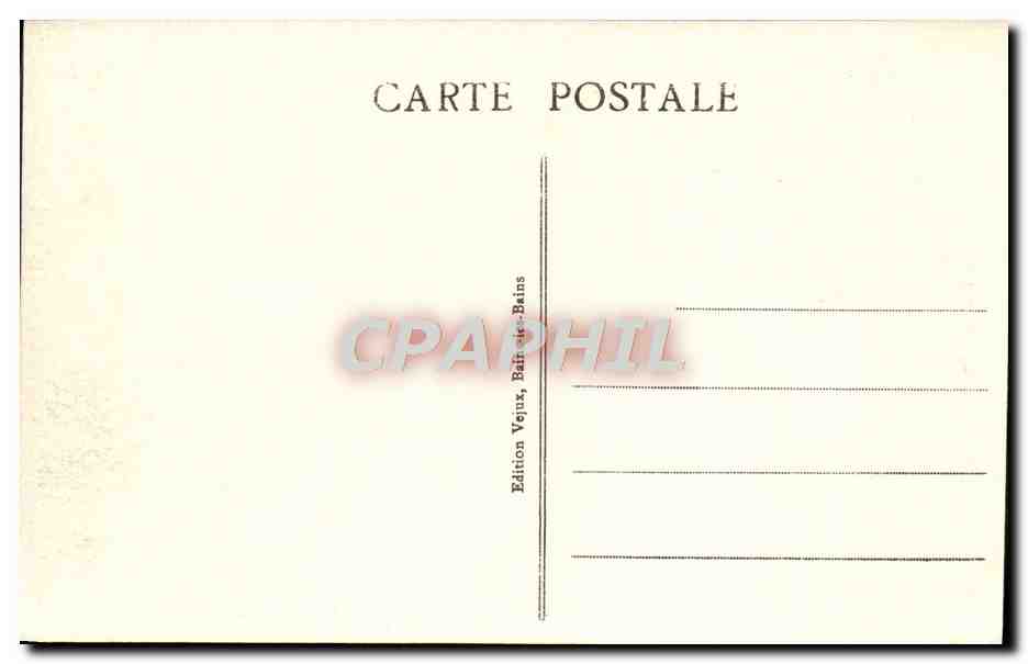 BAINS-les-BAINS — Etang de Falvintoing — Édition Vejux, Bains-les-Bains, n° 15367 — Verso