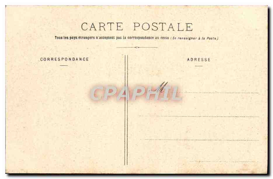 CPA Saint Die A l'eglise St Martin visitant un enfant malade Haut relief — Verso