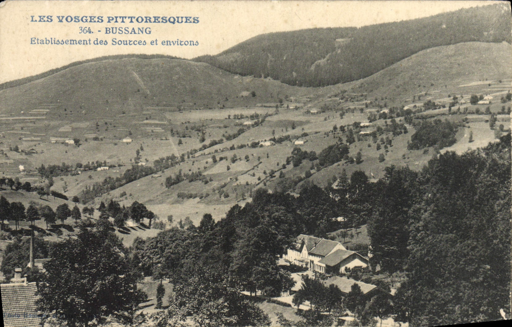 CPA Bussang Etablissement des sources et environs