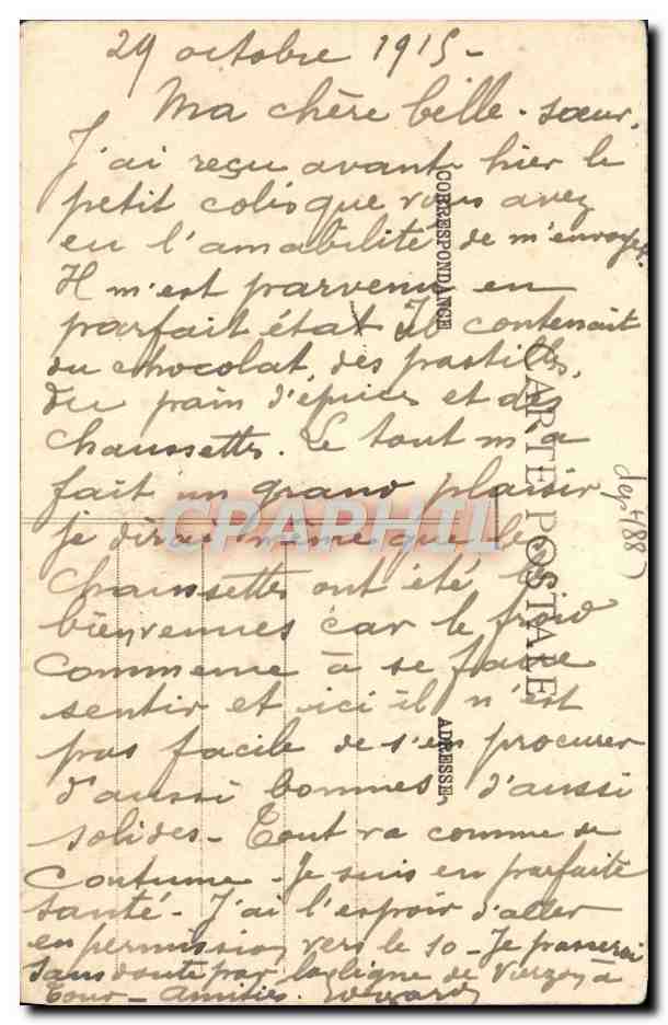 CPA Bussang Etablissement des sources et environs — Rückseite