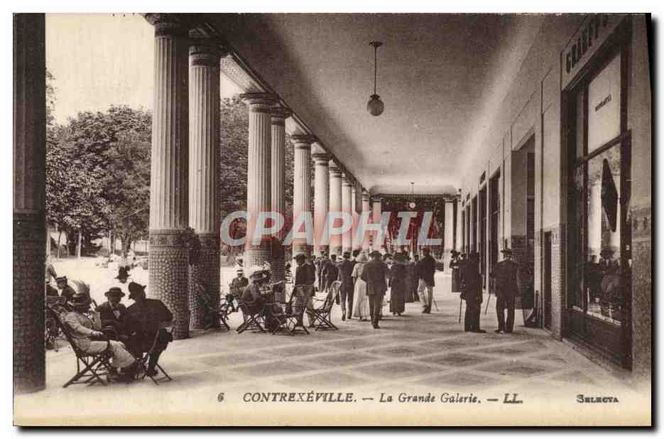 CPA Contrexeville La Grande Galerie