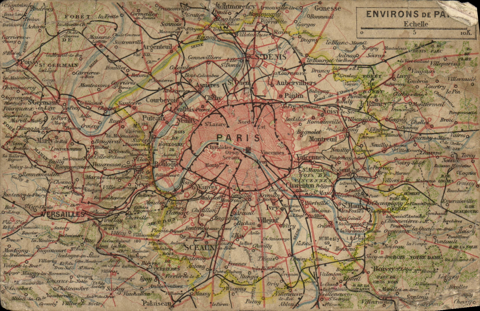 CPA Plan de Paris