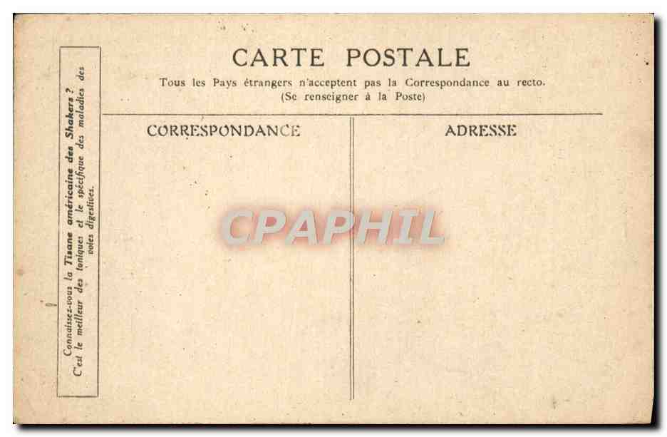 CPA Rouget de l'Isle chantant la Marseillaise Dietrich Strasbourg — Verso