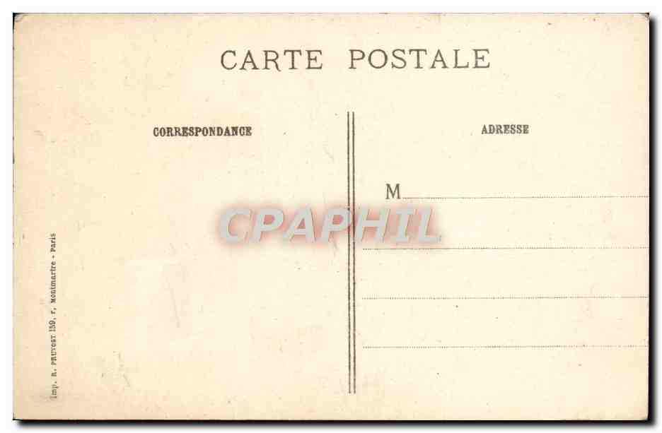 Ypres (Belgique) — Après le bombardement — Une rue de la jolie cité — Visé Paris 313 — Rückseite