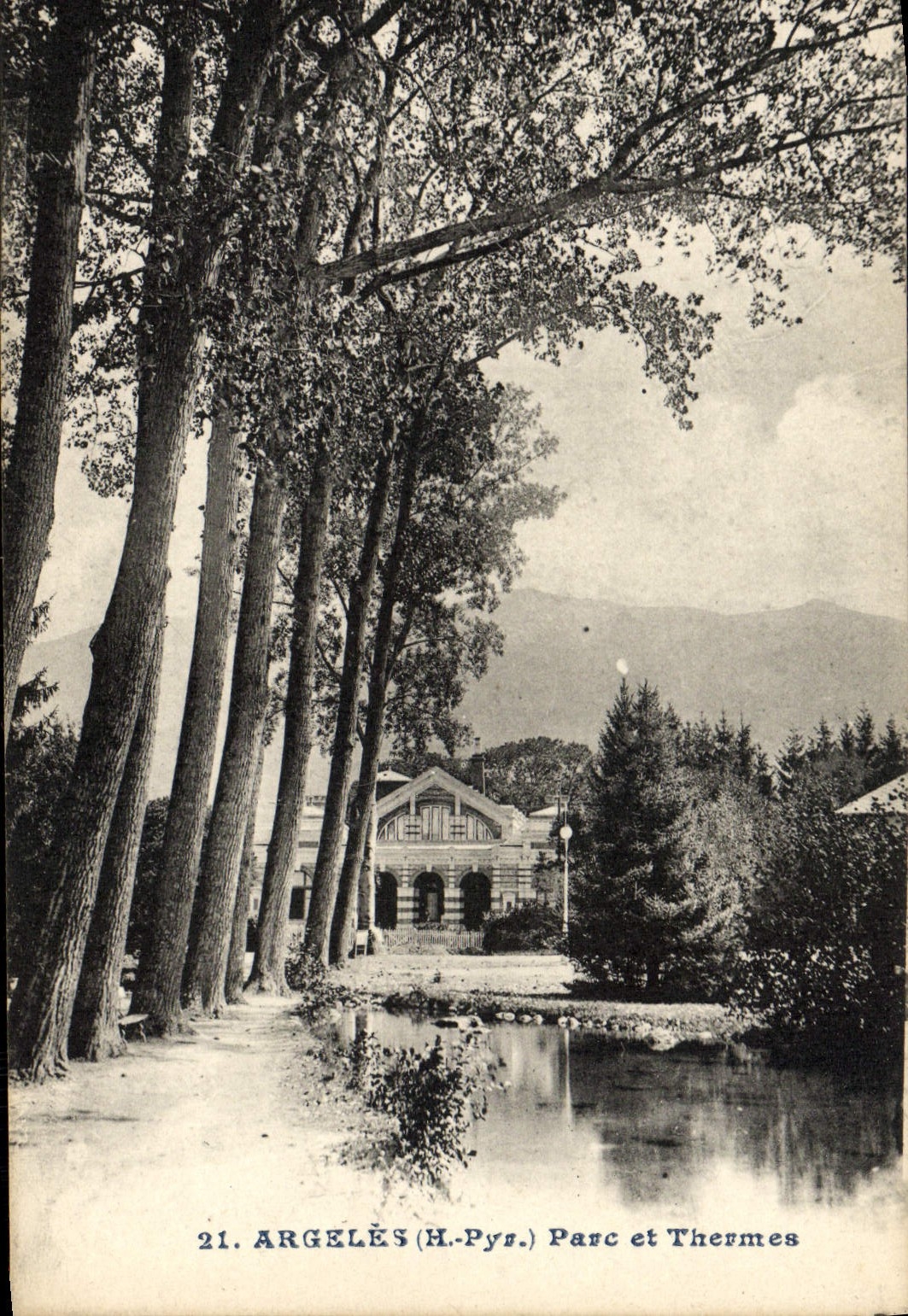 Argelès (H.-Pyr.) — Parc et Thermes — n°21