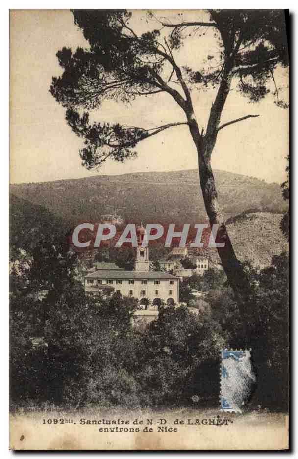 CPA Sanctuaire de ND de Laghet environs de Nice