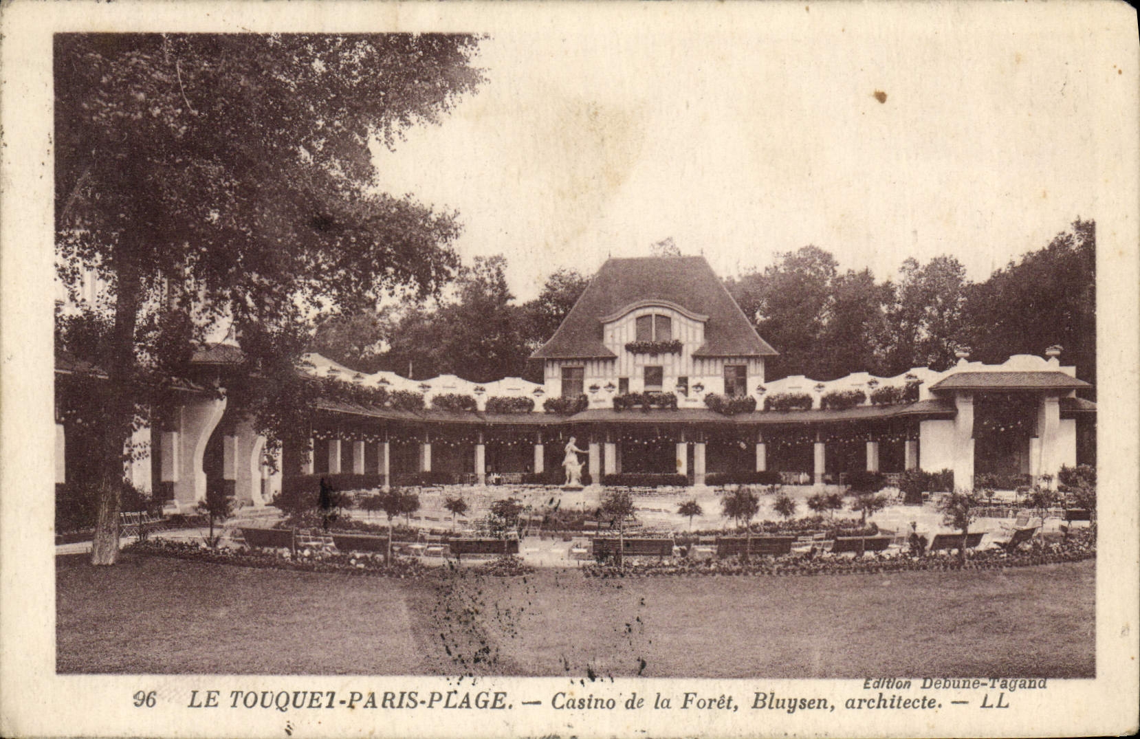 Le Touquet-Paris-Plage — Casino de la Forêt, Bluysen, architecte — Édition Debune-Tagand