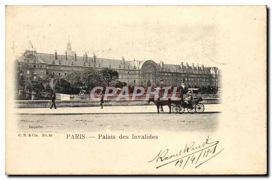 CPA Paris Palais des Invalides