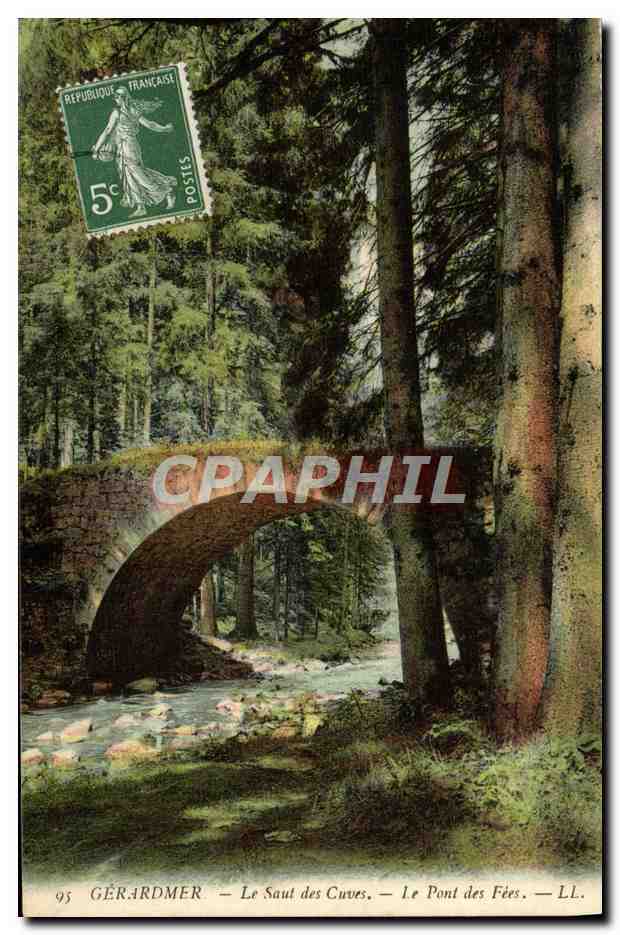 Gérardmer — Le Saut des Cuves — Le Pont des Fées — LL. — 5c