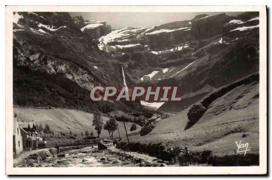 CPM Gavarnie La Chaumiere et le cirque