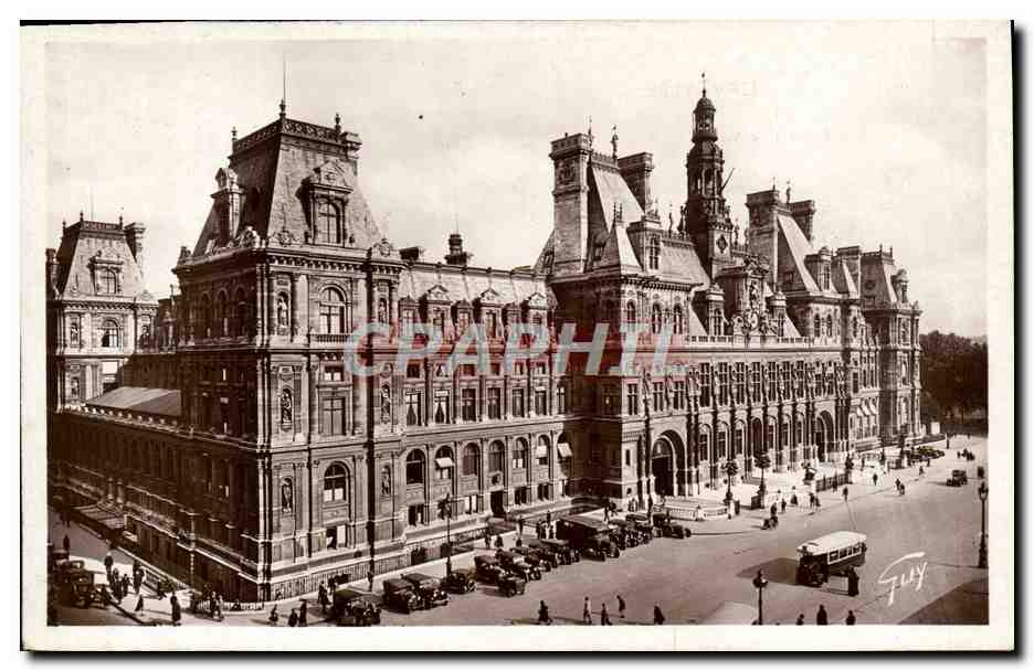 CPA Paris Et Ses Merveilles L'Hotel de Ville