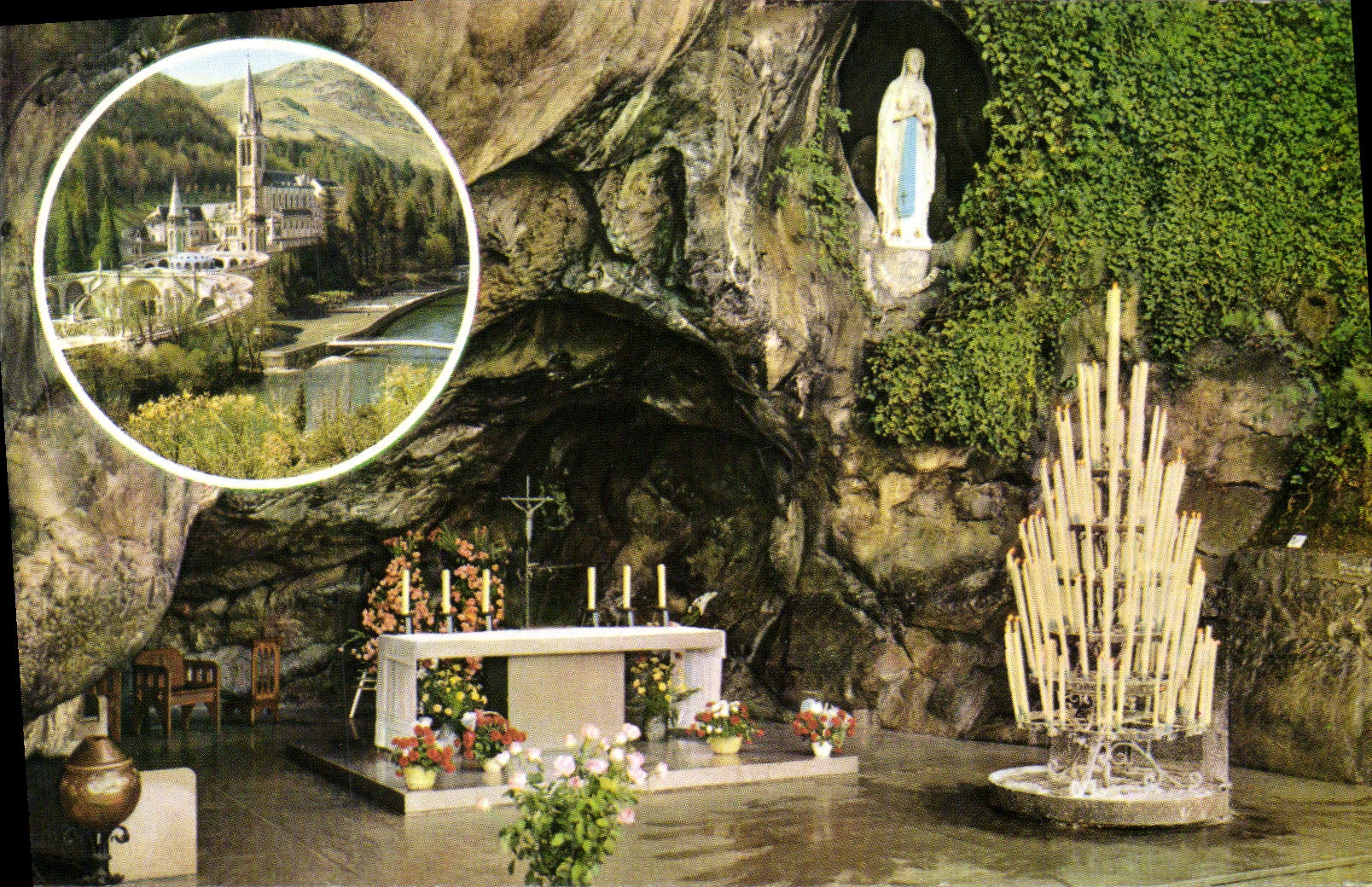 CPM Lourdes Grotte Miraculeuse
