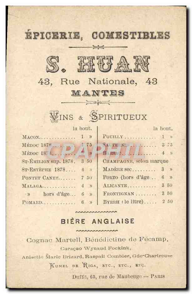 Chromo Mont St Michel Salle Des Chevaliers Publicite S Huan Rue National Mantes — Verso
