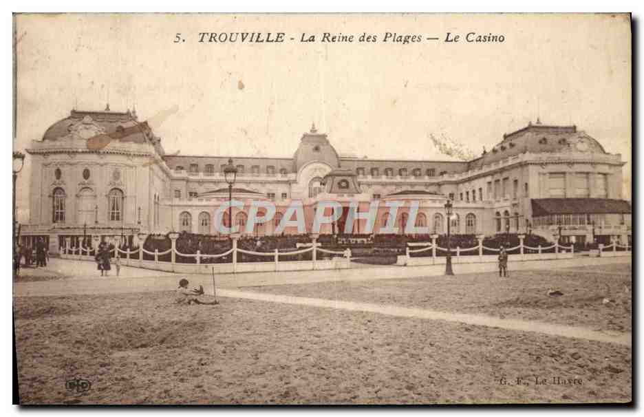 CPA Trouville La Reine Des Plages Le Casino