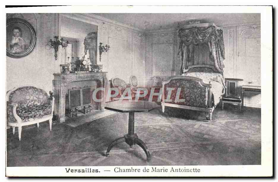 CPA Versailles Chambre De Marie Antoinette