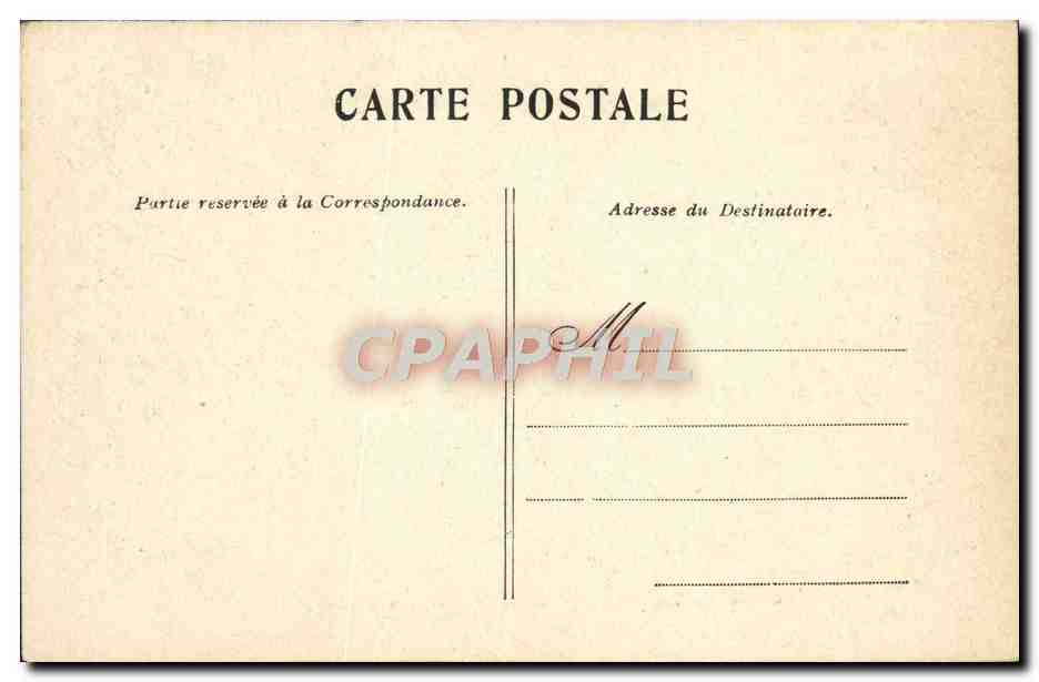 CPA Versailles Petit Trianon Le Presbytere — Rückseite