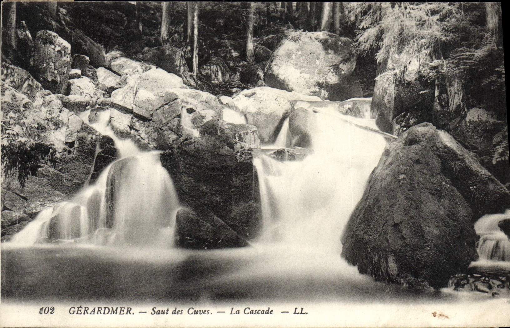 Gérardmer — Saut des Cuves — La Cascade — LL.