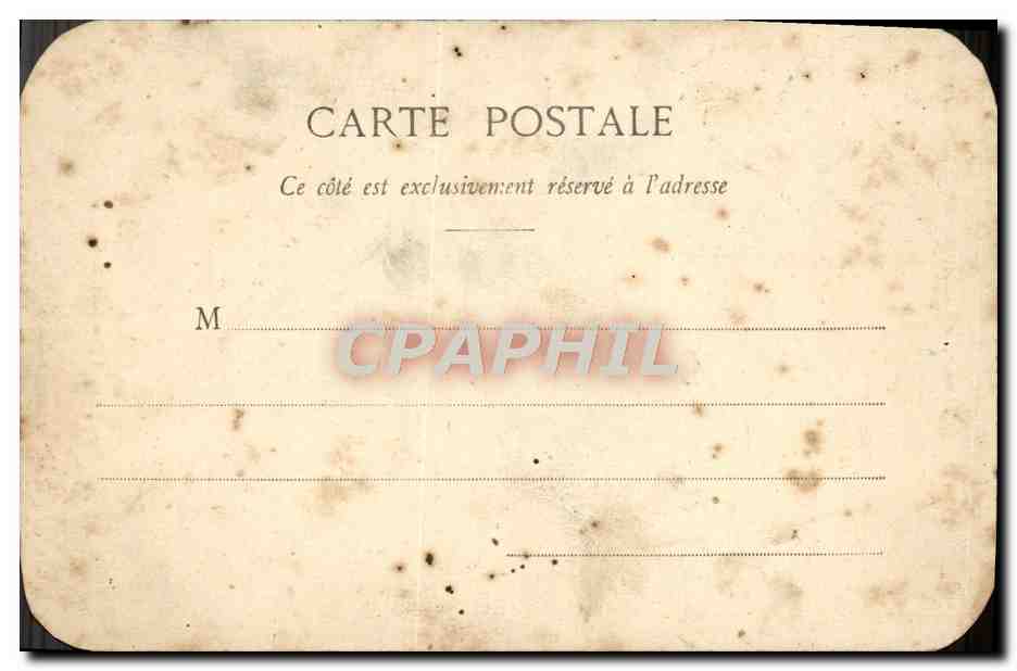 CPA Denain Le Eglise Saint Martin — Rückseite