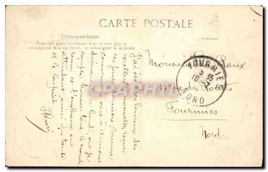 Reims — Porte du Chapitre — A. La Mondaine — Rückseite