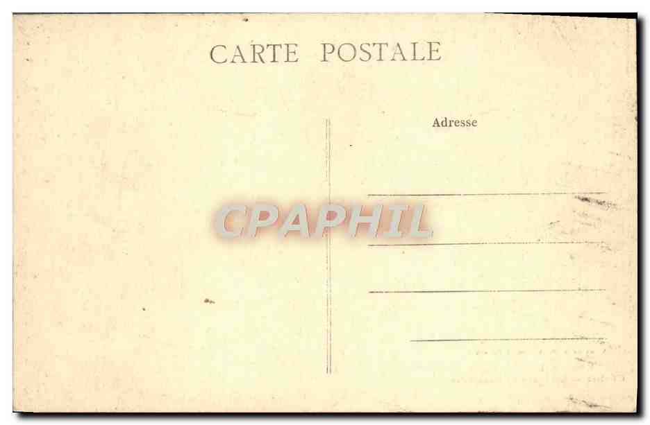 CPA Rennes L'Entree De La Maison De Duguesclin — Rückseite