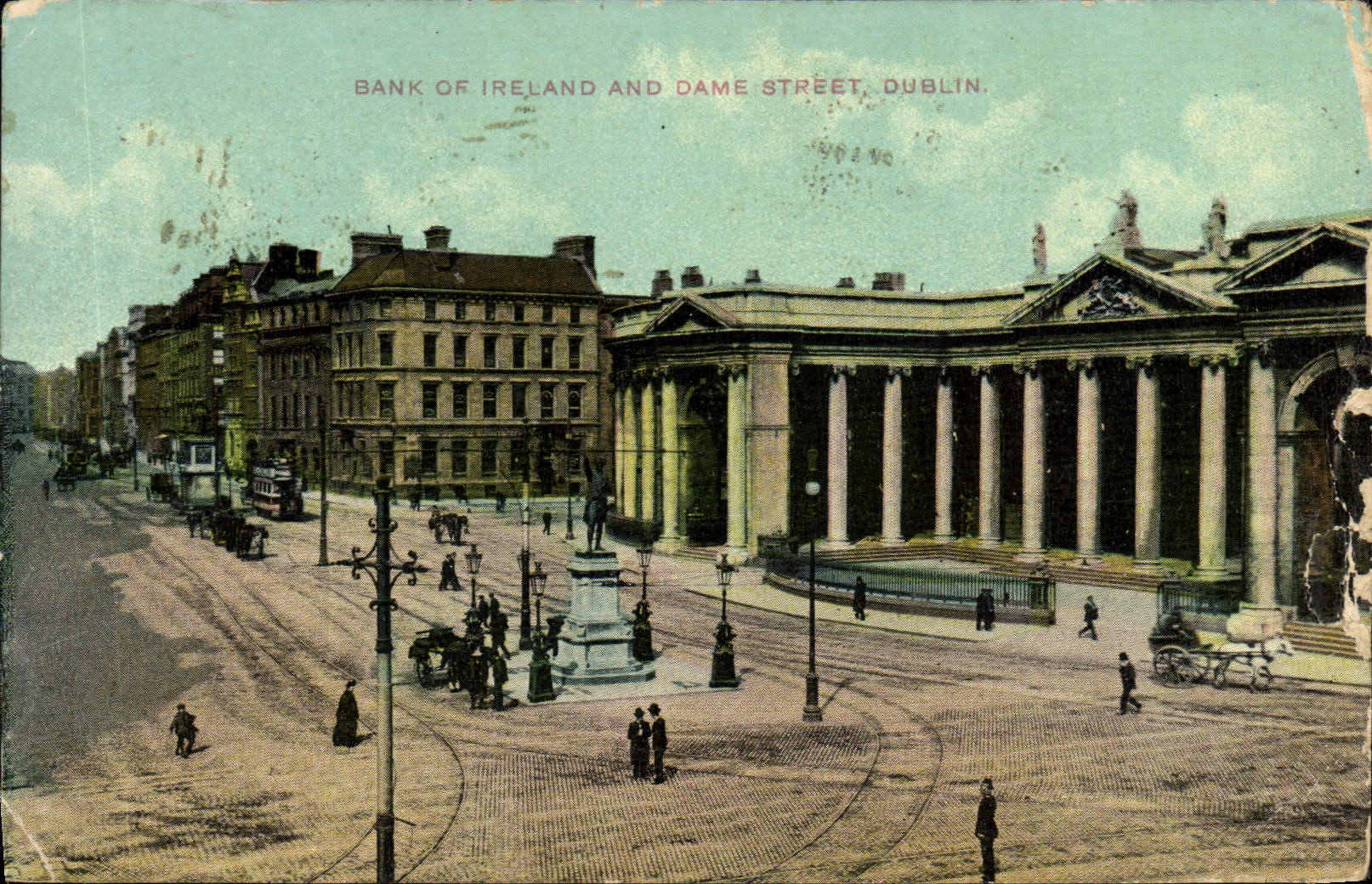 CPA Bank Of Ireland And Dame Street Dublin