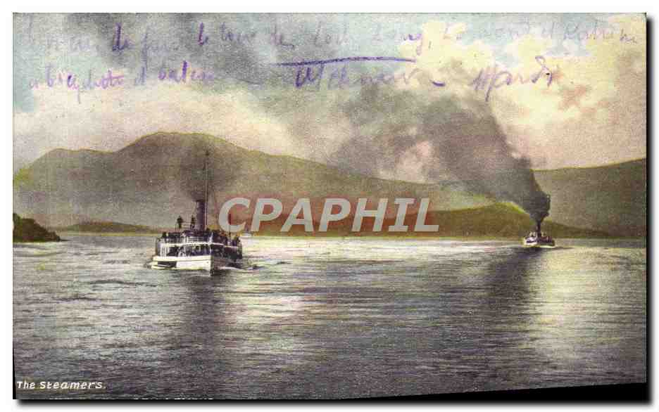 CPA The Streamers Loch Lomond & Ben Lomond
