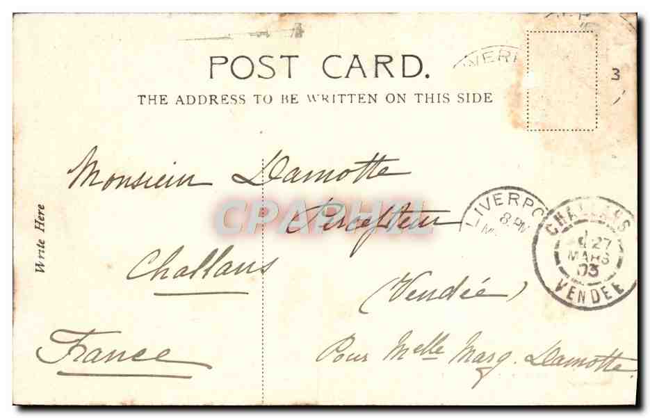 CPA Church Street Liverpool — Back