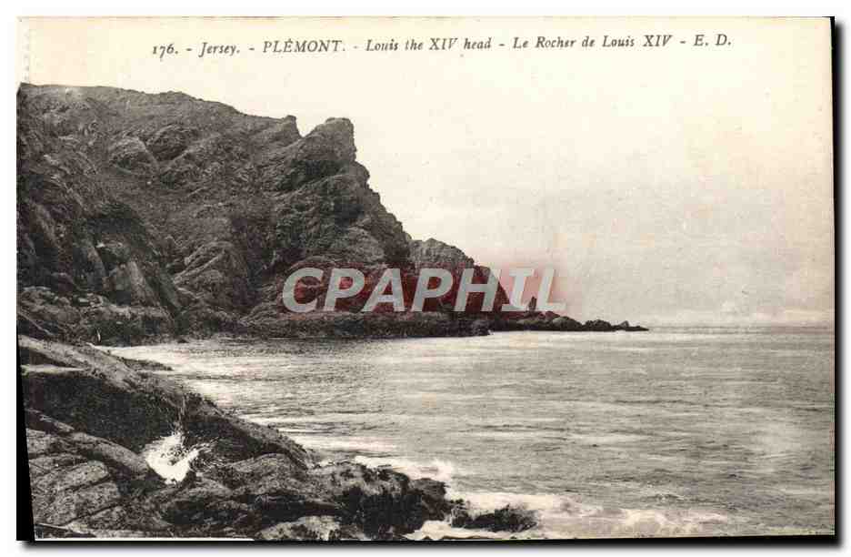 CPA Plemont Louis the XIV Head
