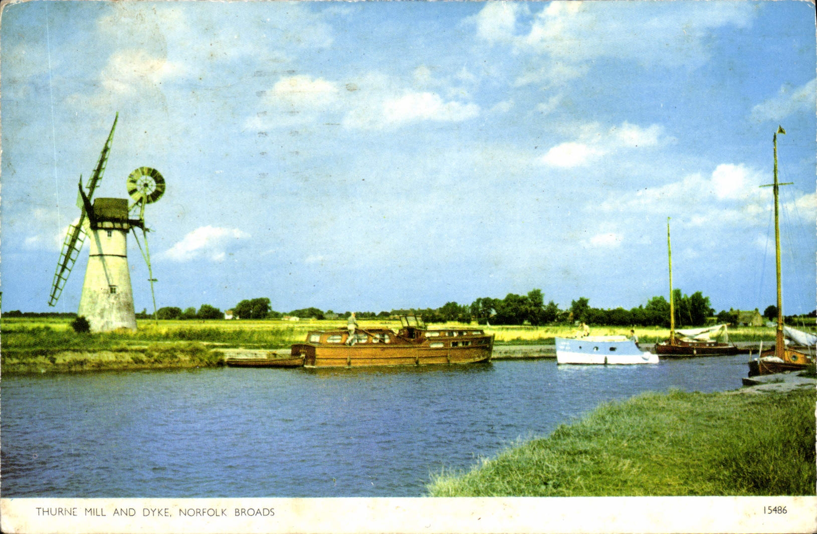 CPM Thurne Mill And Dyke Norfolk Broads Moulin a vente