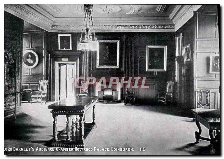 CPA Lord Darnley's Audience Chamber Holyrood Palace Edinburgh