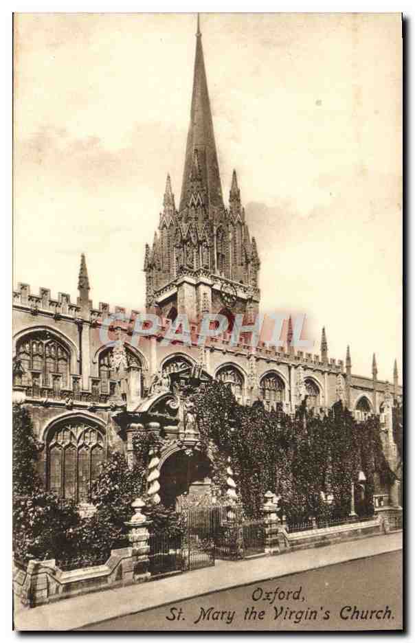 CPA Oxford St Mary The Virgin's Church