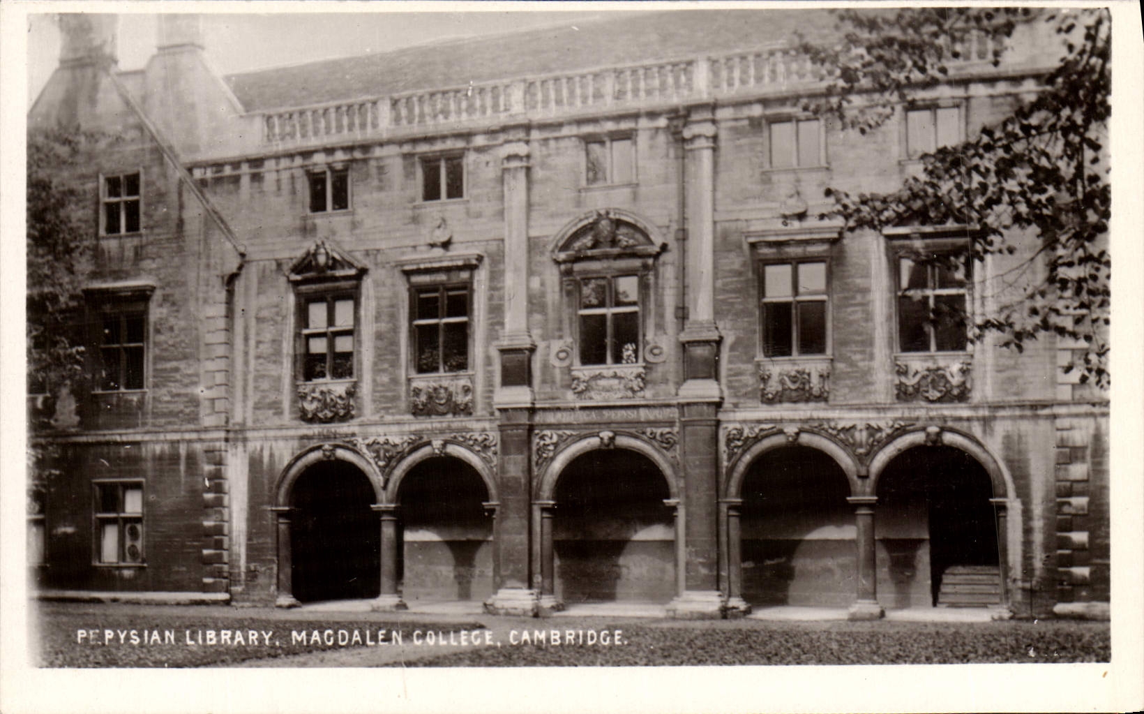 CPA Pepysian Library Magdalen College Cambridge Bibliotheque