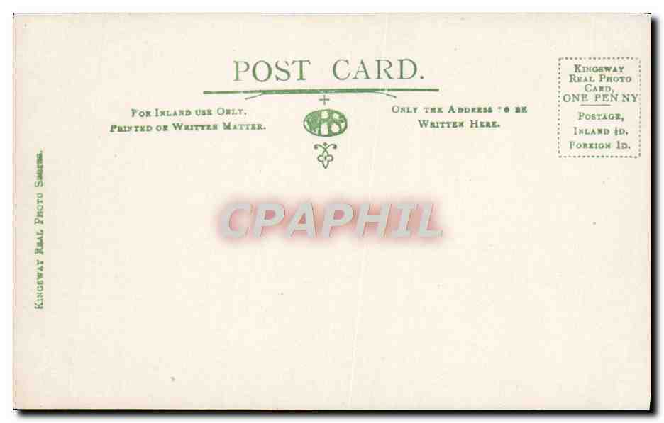 CPA Pepysian Library Magdalen College Cambridge Bibliotheque — Rückseite
