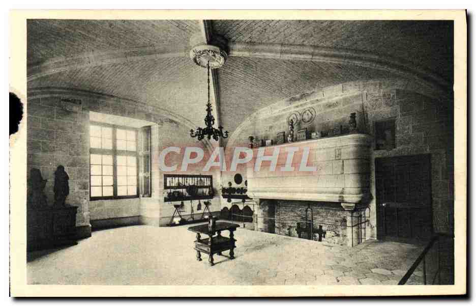 CPA Chateau D'Azay Le Rideau La Cuisine