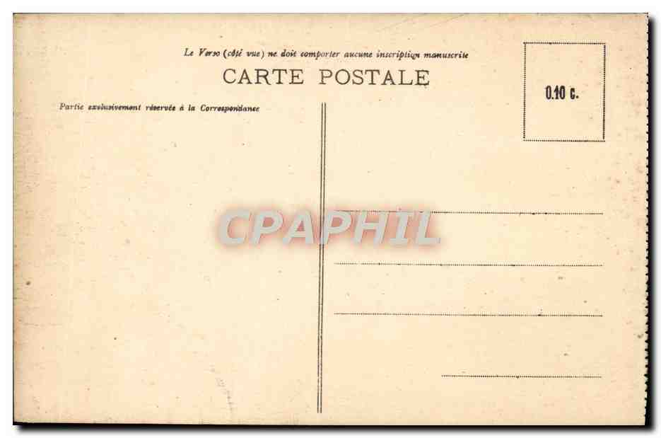 CPA Reims Dans Les Ruines Apres La Retraite Des Allemands Militaria — Rückseite