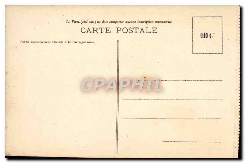 CPA Reims Dans Les Ruines Apres La Retraite Des Allemands Eglise Saint Jacques Militaria — Verso