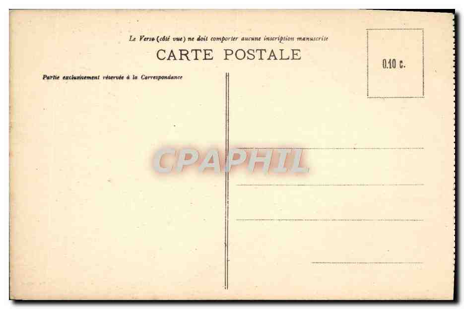 CPA Reims Dans Les Ruines Apres La Retraite Des Allemandes Rue Dieu Lumiere Et Eglise Saint Remi Militaria — Verso
