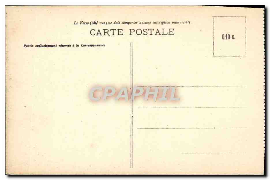 CPA Reims Dans Les Ruines Apres La Retraite Des Allemands Rue De Vesle Militaria — Rückseite