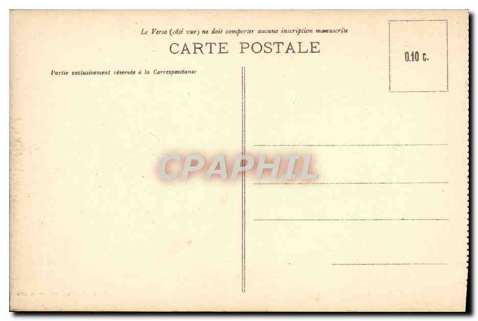 CPA Reims Dans Les Ruines Apres La Retraite Des Allemandes Place D'Erlon Vers Saint Jacques Militaria — Rückseite