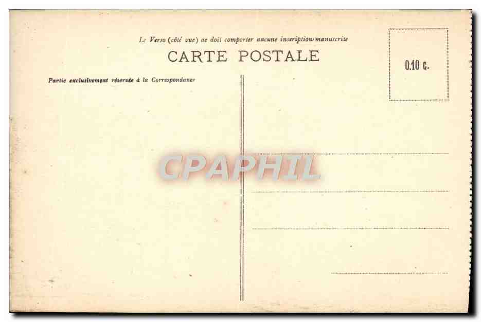CPA Reims Dans Les Ruines Apres La Retraite Des Allemandes Rue Libergier Et La Cathedrale Militaria — Rückseite